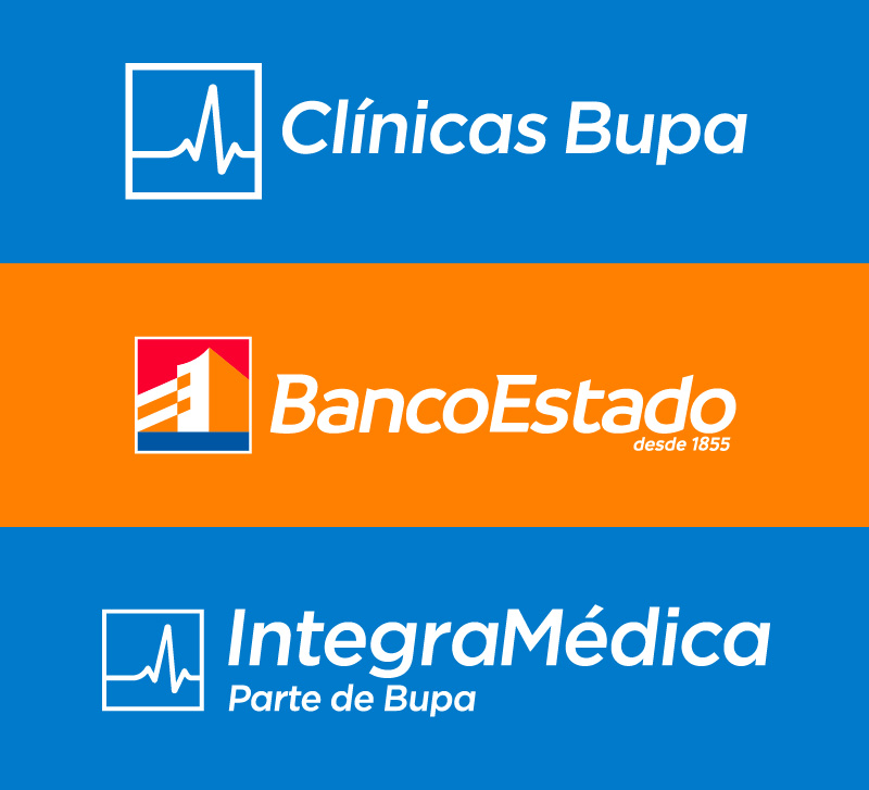 IntegraMédica, BancoEstado y Clínicas Bupa
